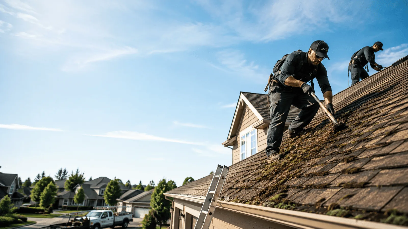 Roof Moss Removal in Gadsden, AL near me